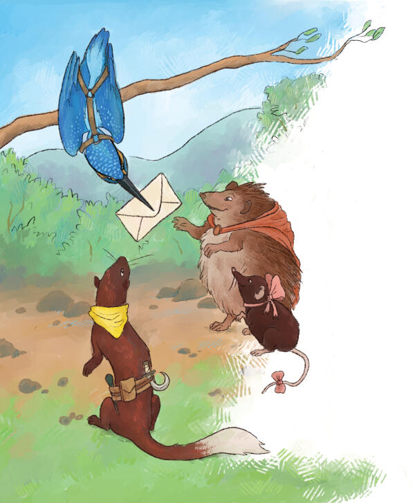 Illustration created for Apawthecaria by Stout Stoat Press