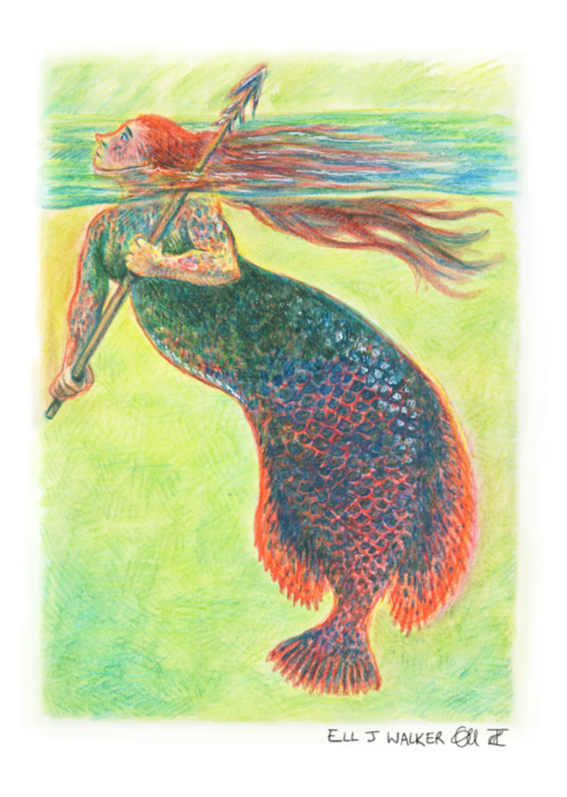 Personal art for "Mermay" - Arapaima